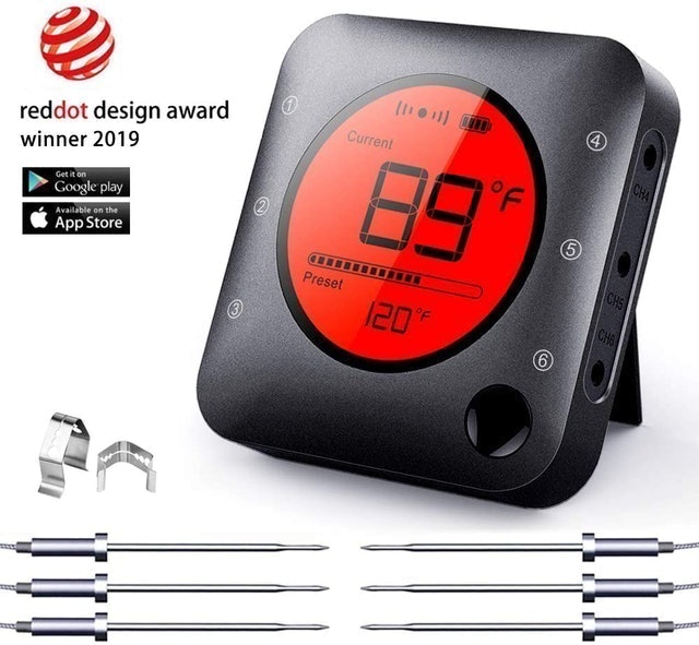 BFOUR Bluetooth Meat Thermometer 1