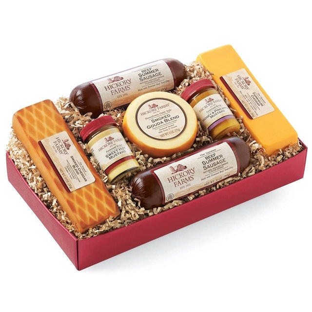 Hickory Farms Summer Sausage and Cheese Gift Box 1
