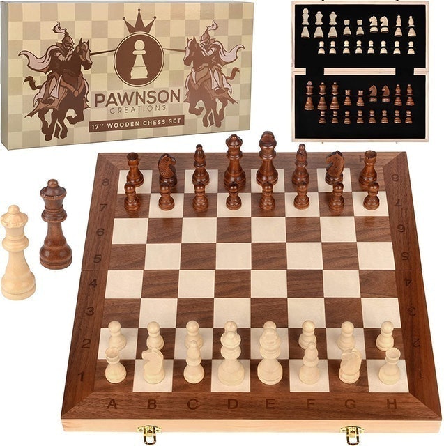 Pawnson Creations Wooden Chess Set 1
