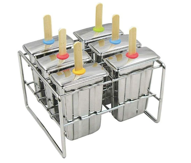 Onyx Stainless Steel Popsicle Molds 1