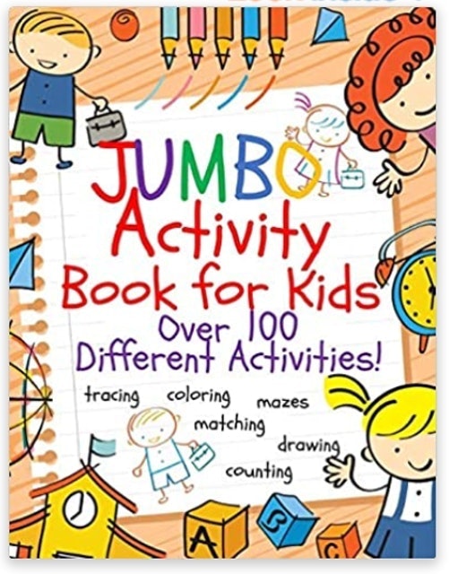 Busy Hands Books Jumbo Activity Book for Kids 1