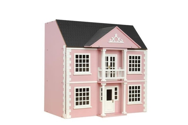 miniaturerosegarden Easy Peasy Front Opening Wooden Dollhouse Kit 1