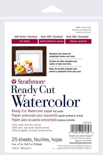 Strathmore 500 Series Ready Cut Watercolor 1