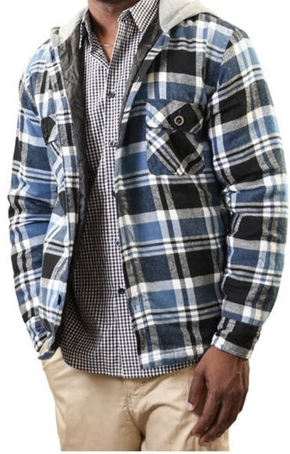Young USA Hooded Flannel Jacket 1