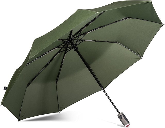 LifeTek Fast Drying Teflon Canopy Travel Umbrella 1