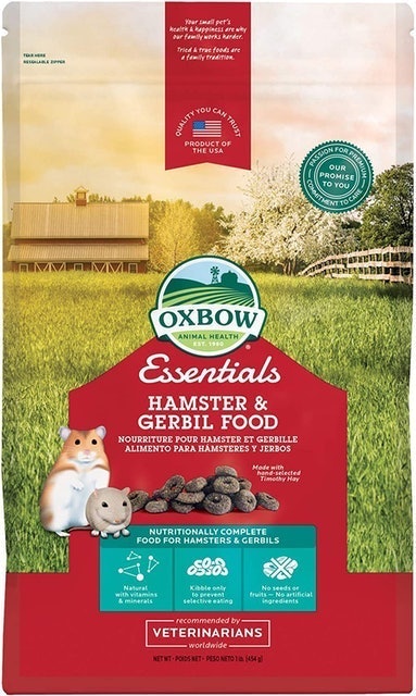 Oxbow Essentials Hamster & Gerbil Food 1