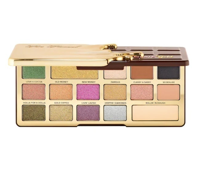Too Faced Chocolate Gold Eyeshadow Palette 1