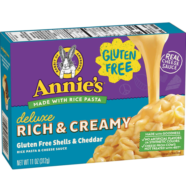 Annie's Deluxe Rich & Creamy Shells & Classic Cheddar 1