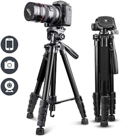 Top 10 Best Travel Tripods in 2021 (Amazon Basics, UBeesize, and More) 1