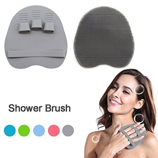 Hommiesafe  Soft Silicone Shower Brush 1