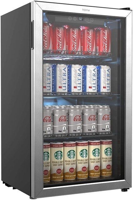 hOmeLabs Beverage Refrigerator and Cooler 1