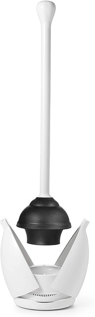OXO Good Grips Toilet Plunger With Holder 1