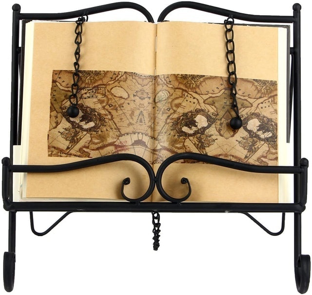 Raxsun Metal Recipe Holder With Two Weighted Chains 1