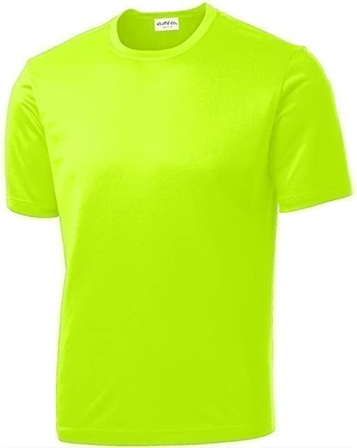 Clothe Co. Men's Short Sleeve Moisture Wicking Athletic T-Shirt 1
