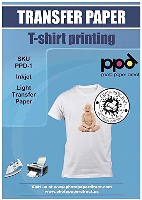 PPD Inkjet Premium Iron-On Transfer Paper 1