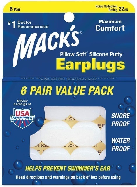 Mack's Pillow Soft Silicone Putty Earplugs 1